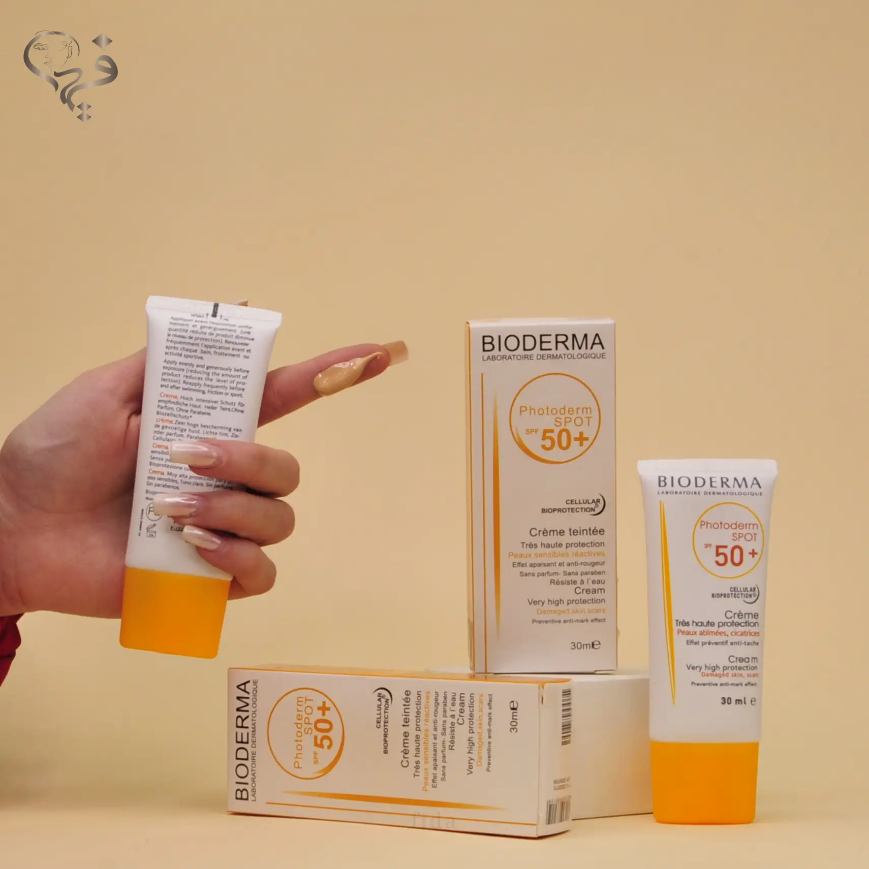 ضد آفتاب رنگی بیودرما Bioderma