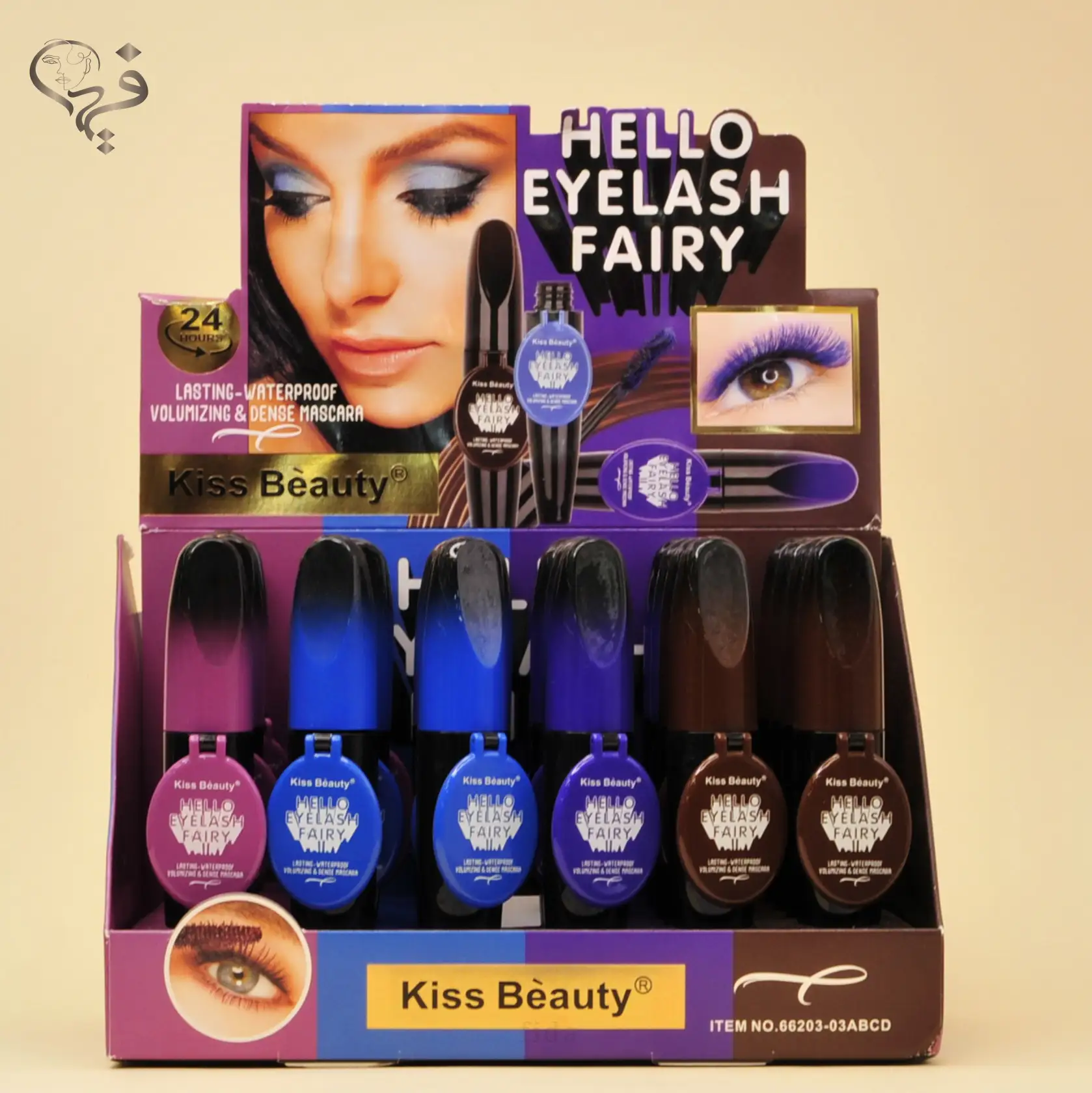 ریمل رنگی کیس بیوتی Kiss beauty