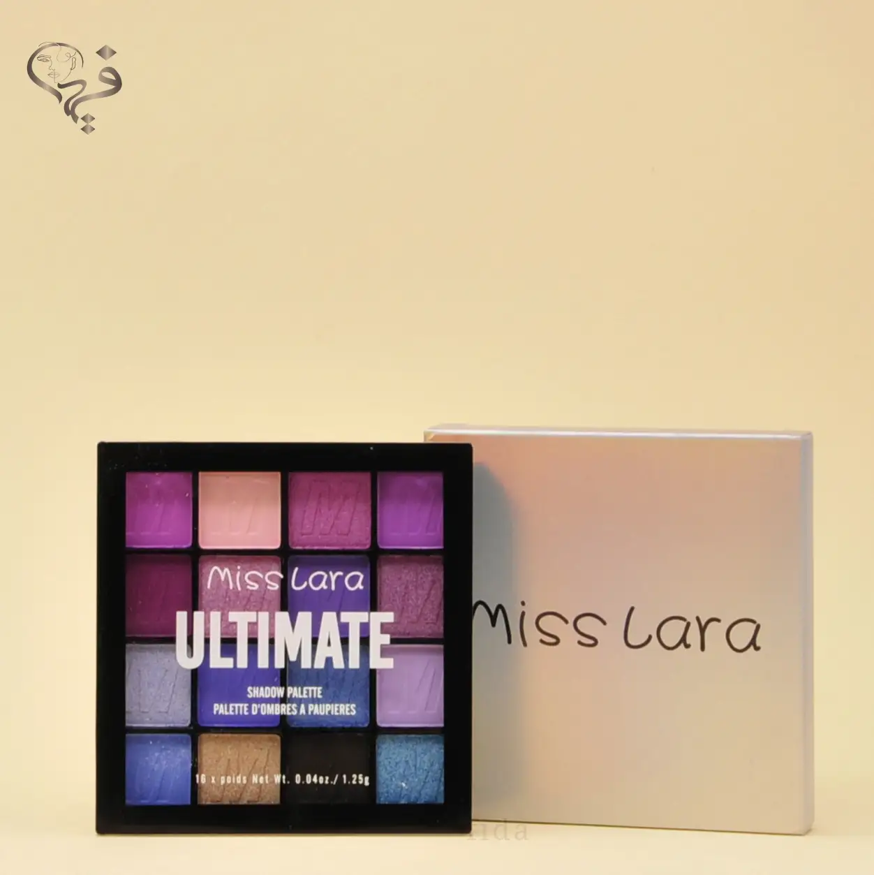 سایه 16 رنگ میس لارا بنفش Miss lara 