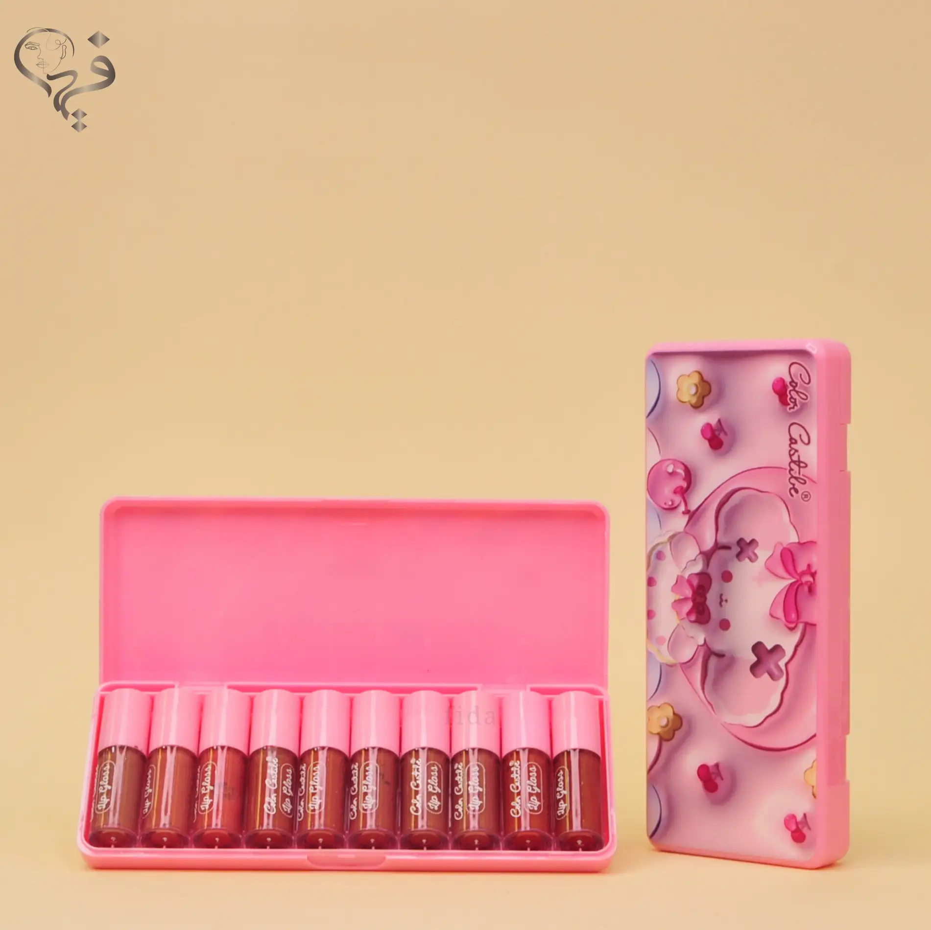 پک رژ لب مینی 12 عددی تستر دار کالرکاستل Color castle