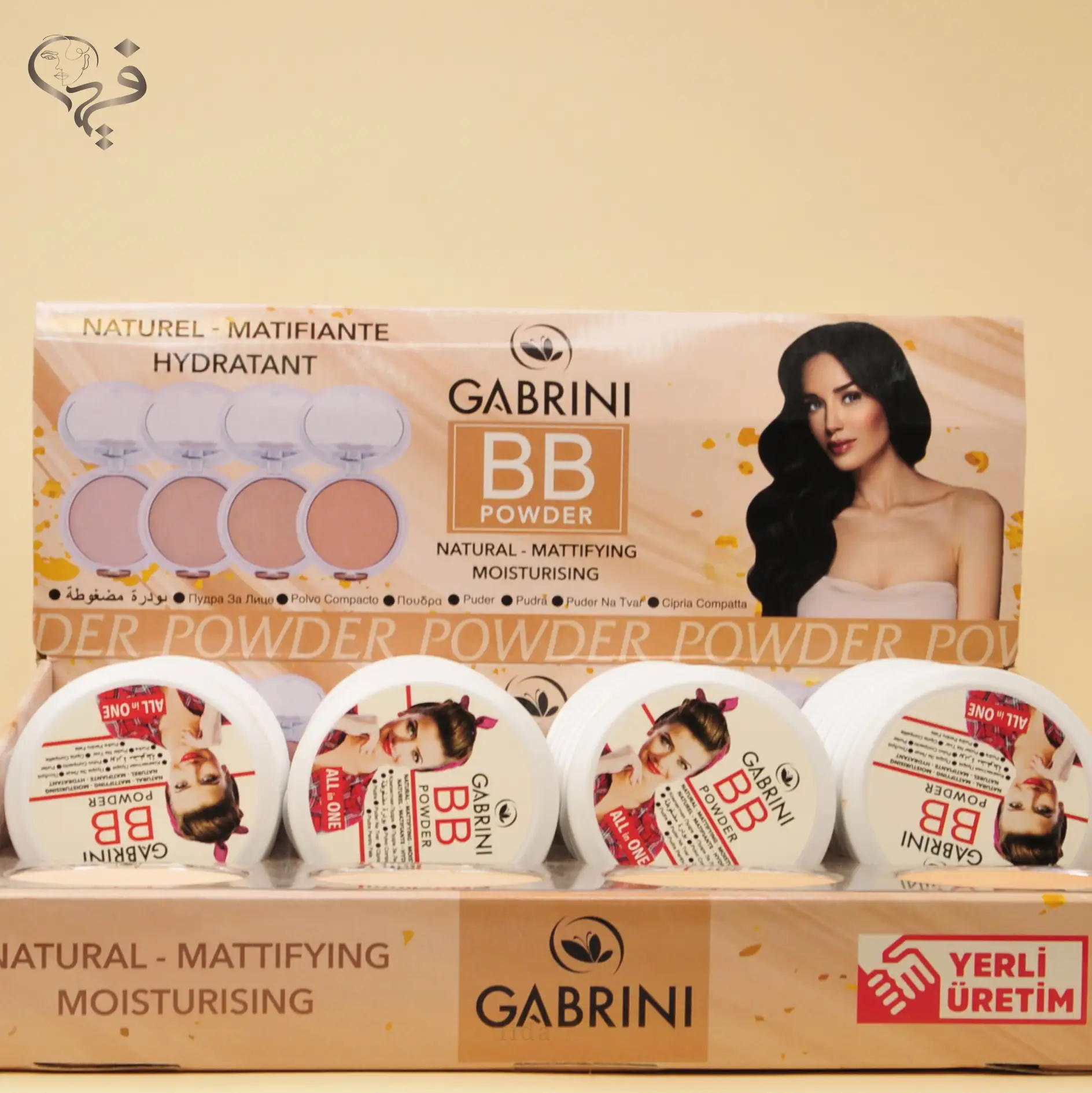 پنکک بی بی گابرینی 4 شماره ای Gabrini