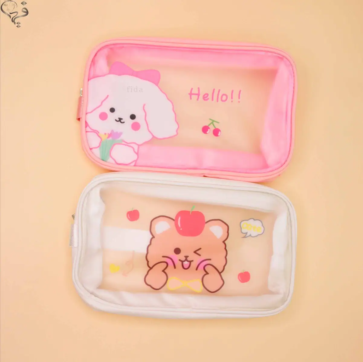 واش بگ متوسط فانتزی طرح دار Washbag 