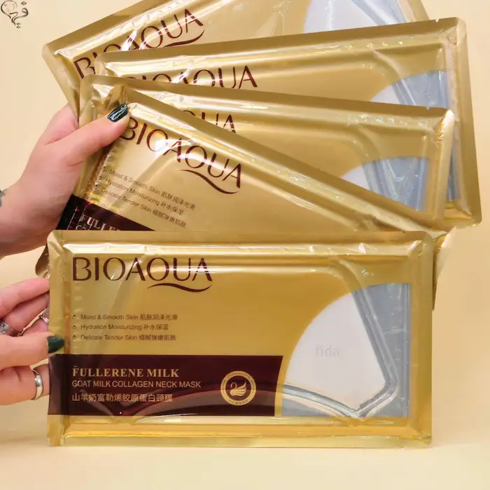 ماسک گردن شیر بز ورقه ای بیواکوا Bioaqua 