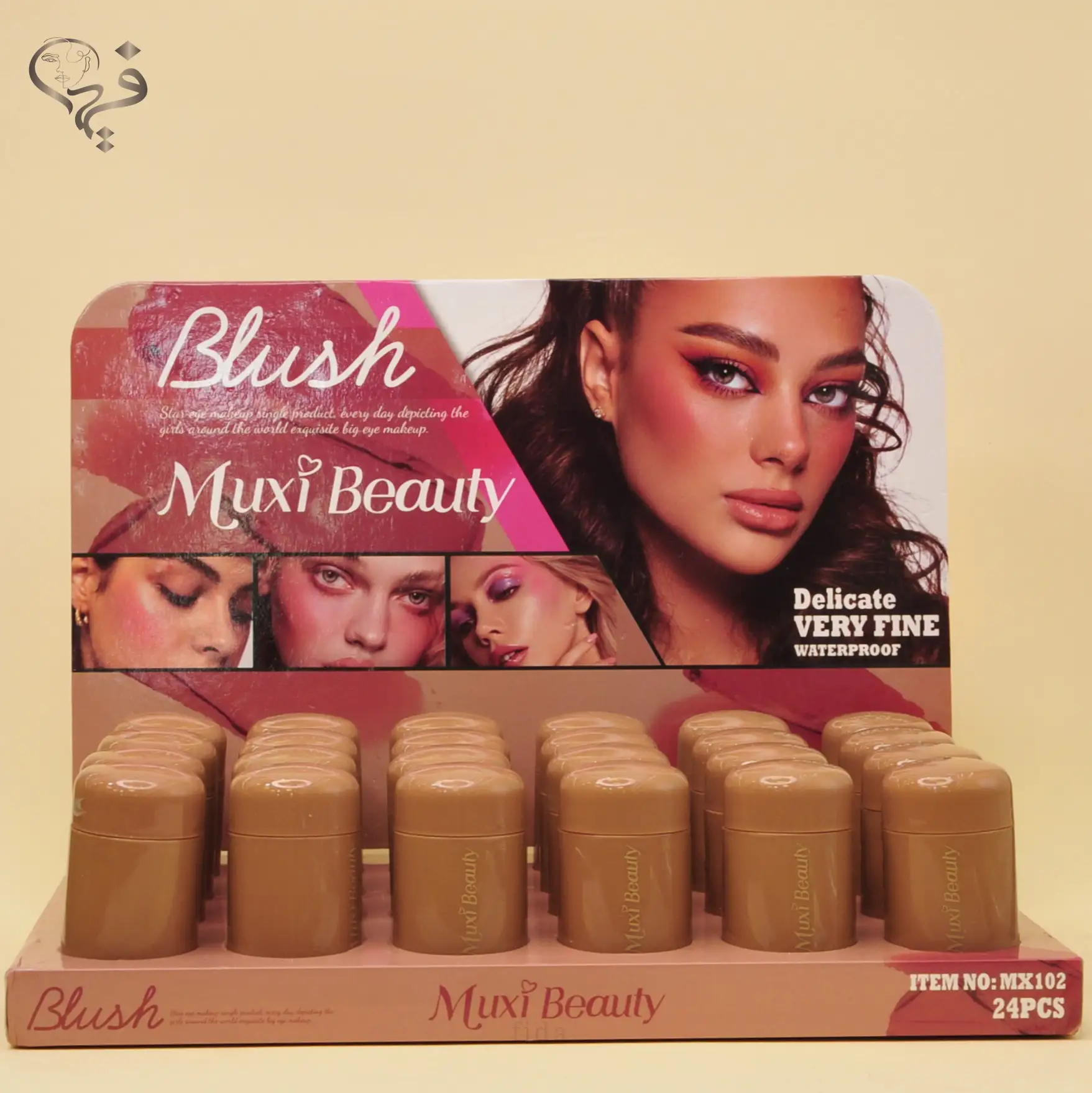 رژ گونه استیکی طرح رود موکسی بیوتی Muxi beauty