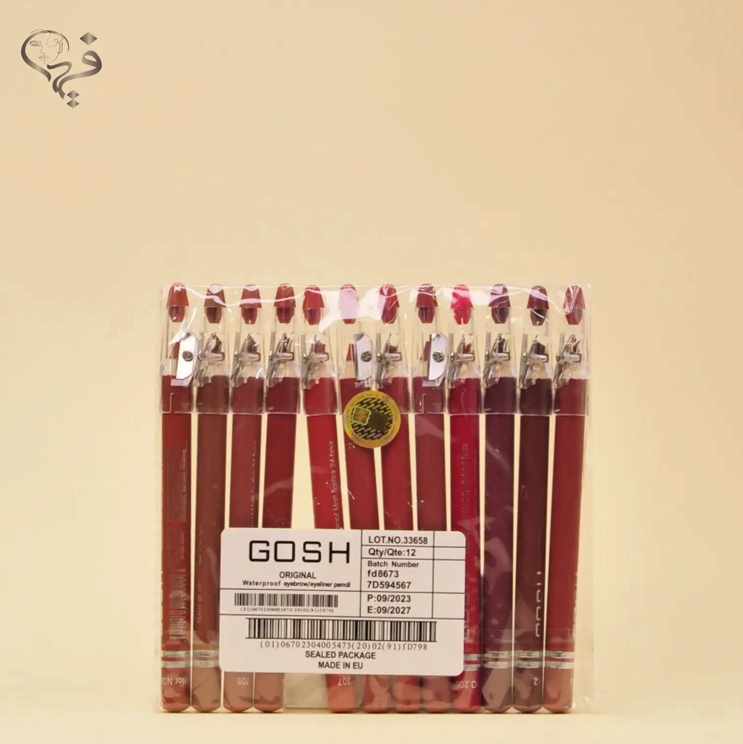 رژ مدادی تراش دار گاش Gosh