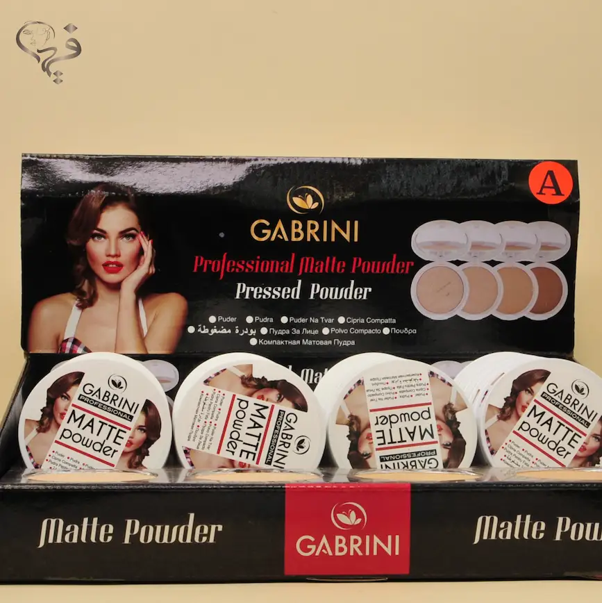 پنکک مات گابرینی جلد مشکی Gabrini