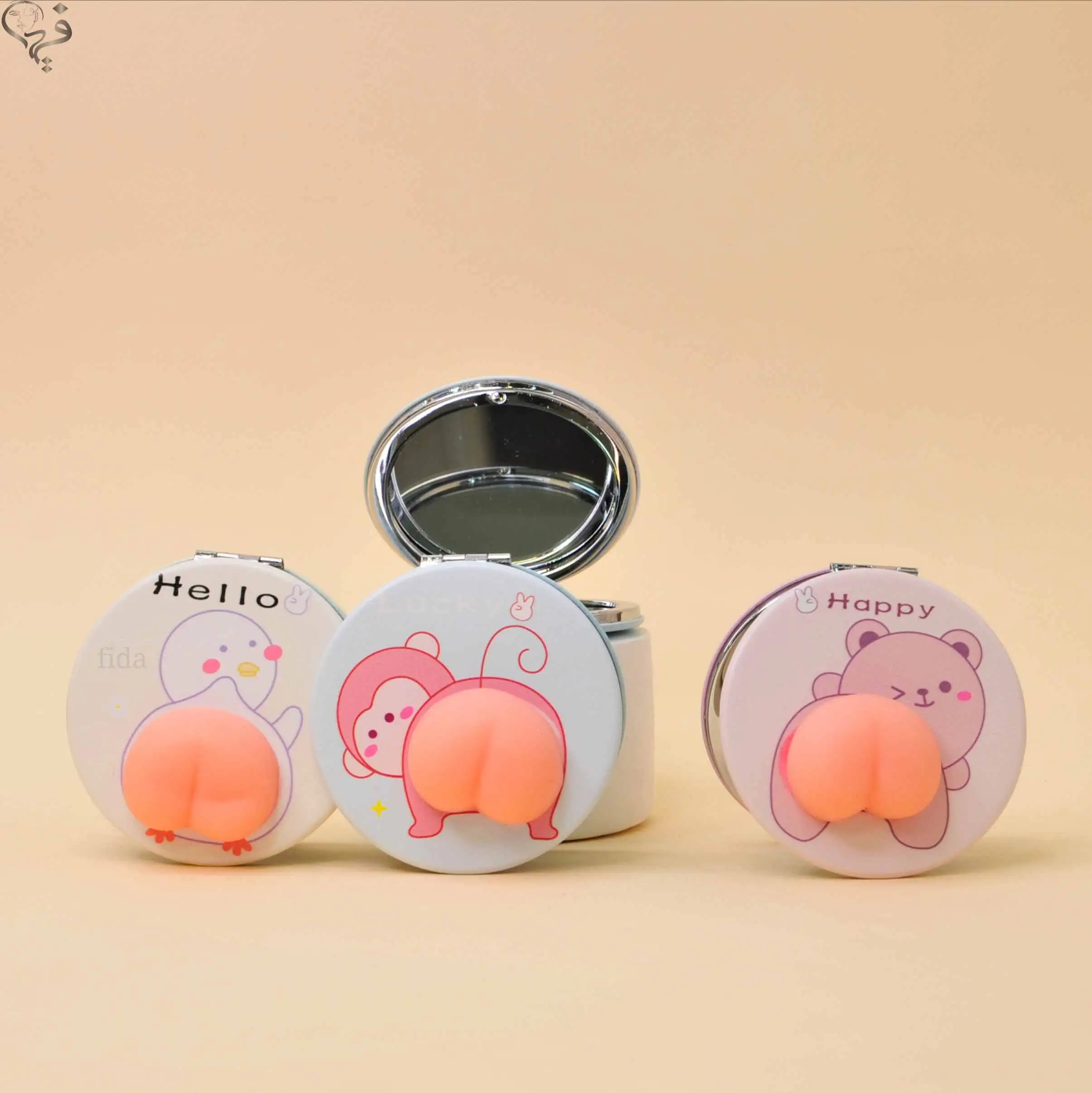 آینه فانتزی نرمالو دار