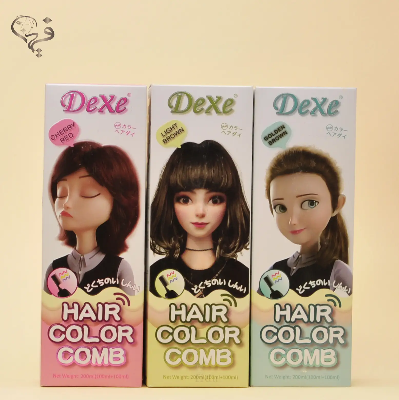 شامپو رنگ مو دکس رنگبندی کامل Dexe