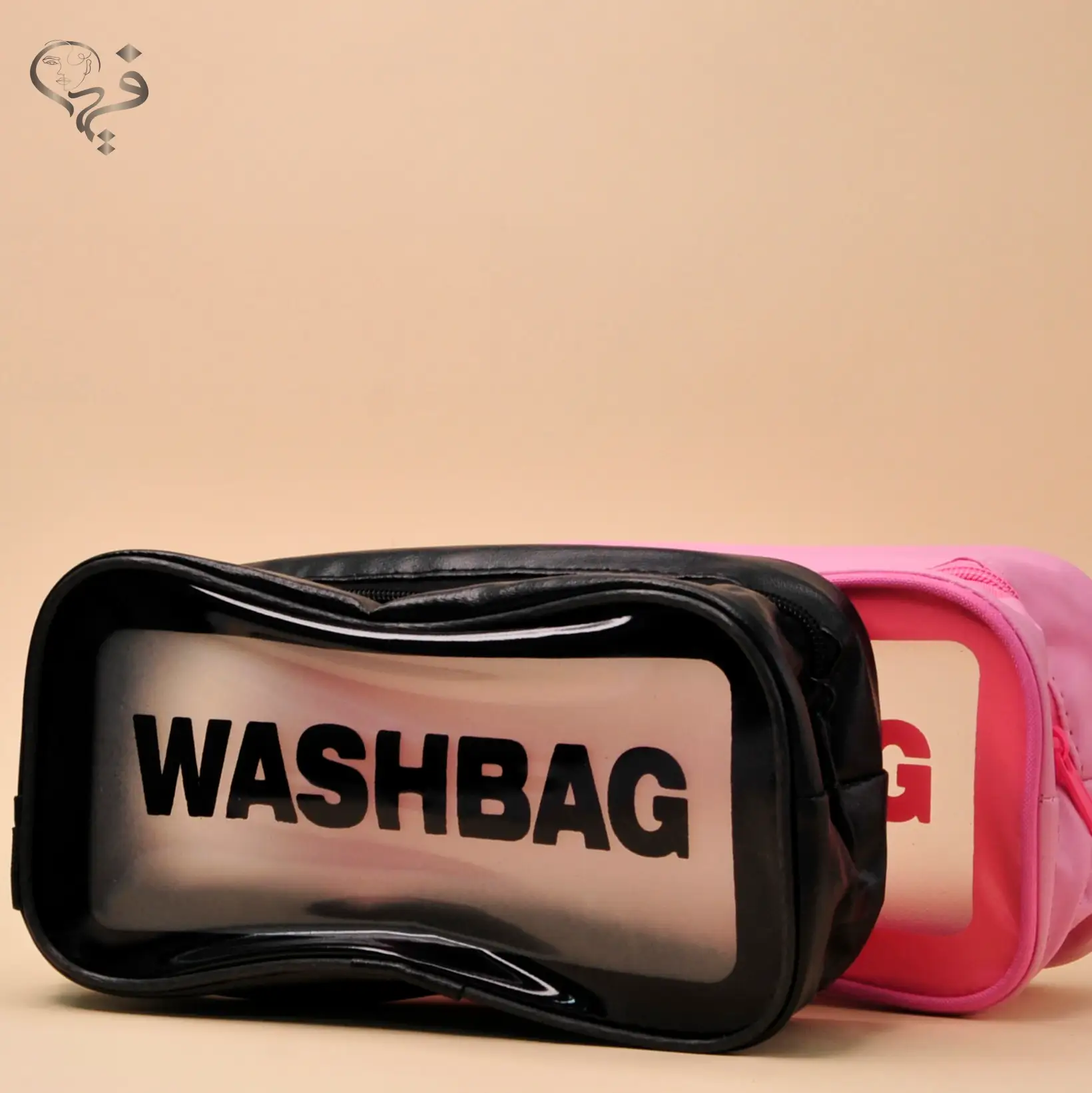 واش بگ تک زیپ متوسط مستطیلی Washbag