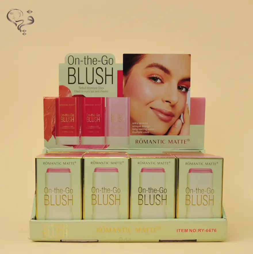 رژ گونه استیکی رمانتیک مات Romantic matte 