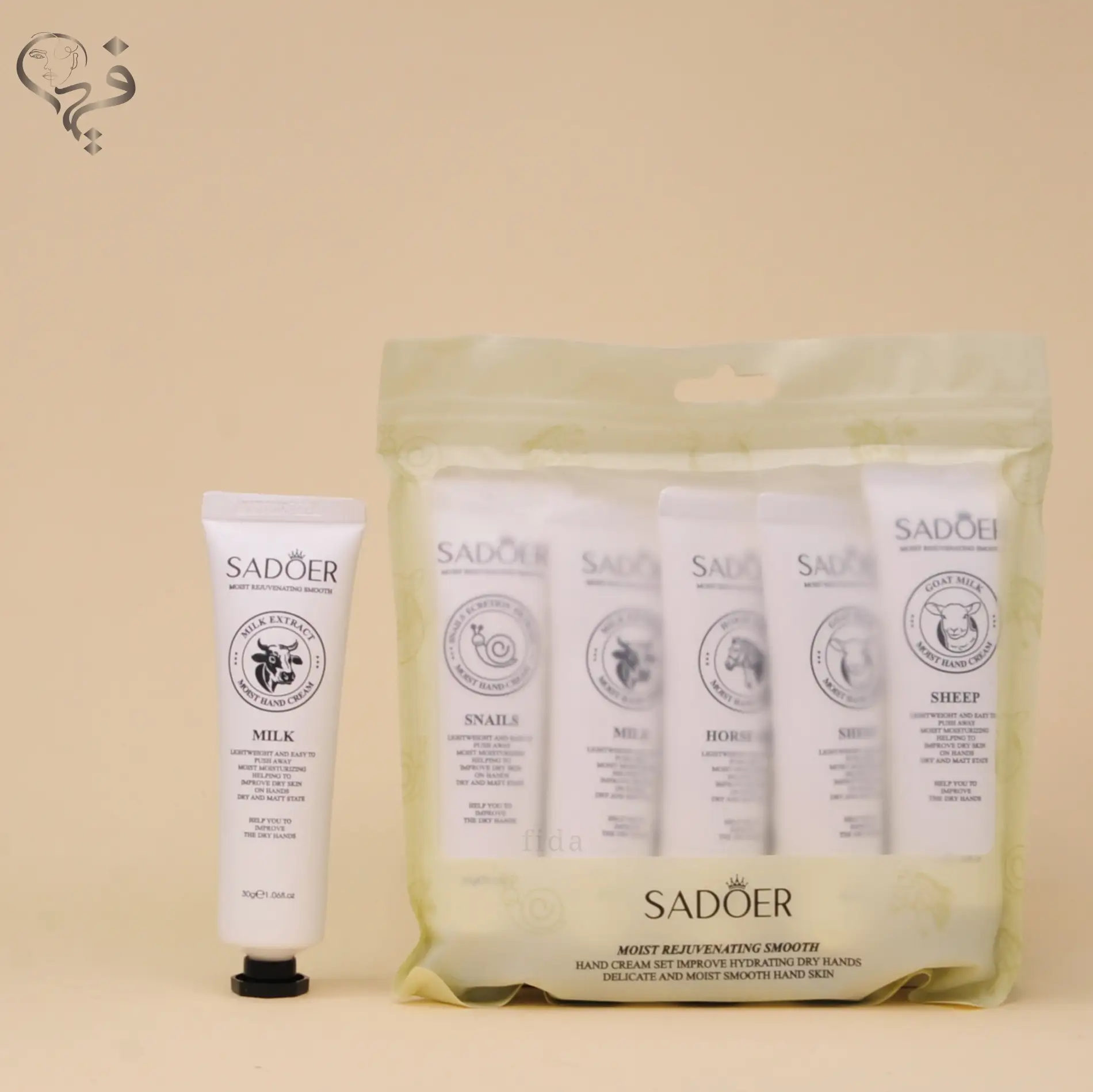 کرم 5 عددی سادور طرح مزرعه شیر Sadoer