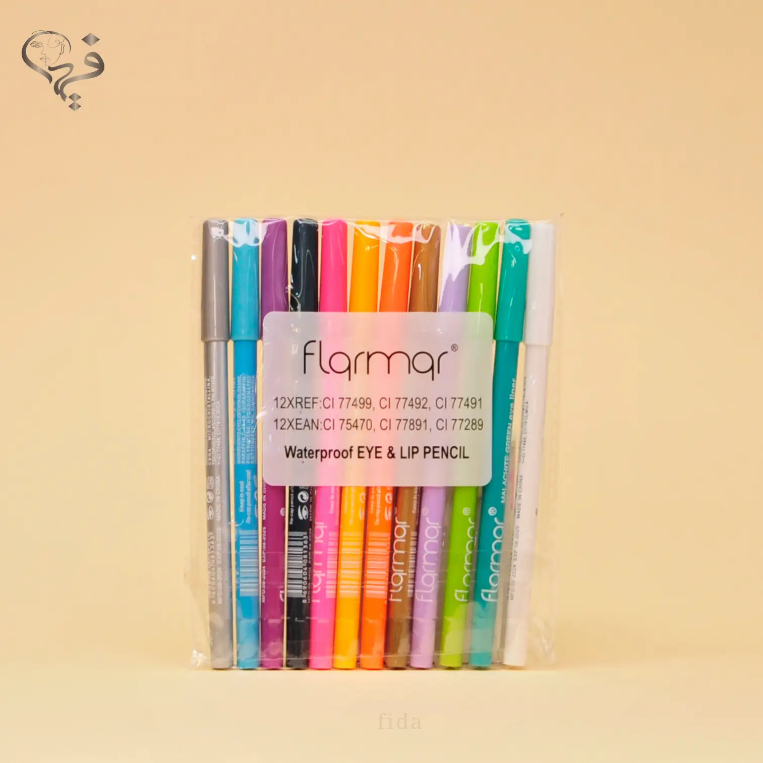 مداد چشم رنگ شاد فلورمار flormar