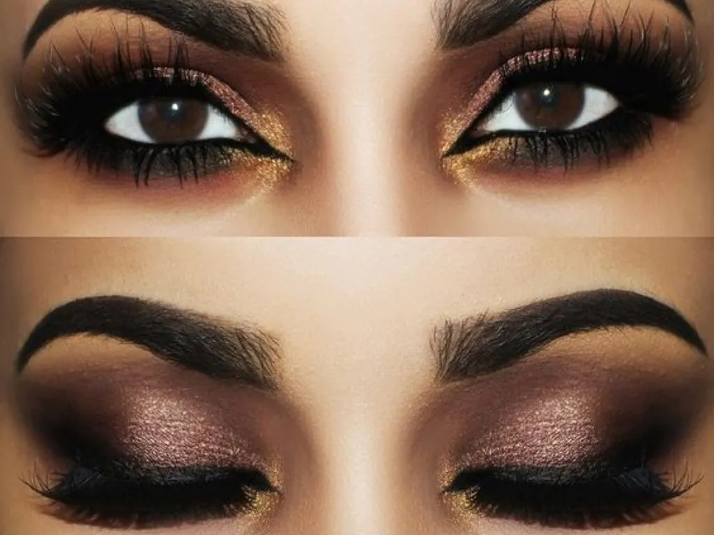 آرایش اسموکی ساده